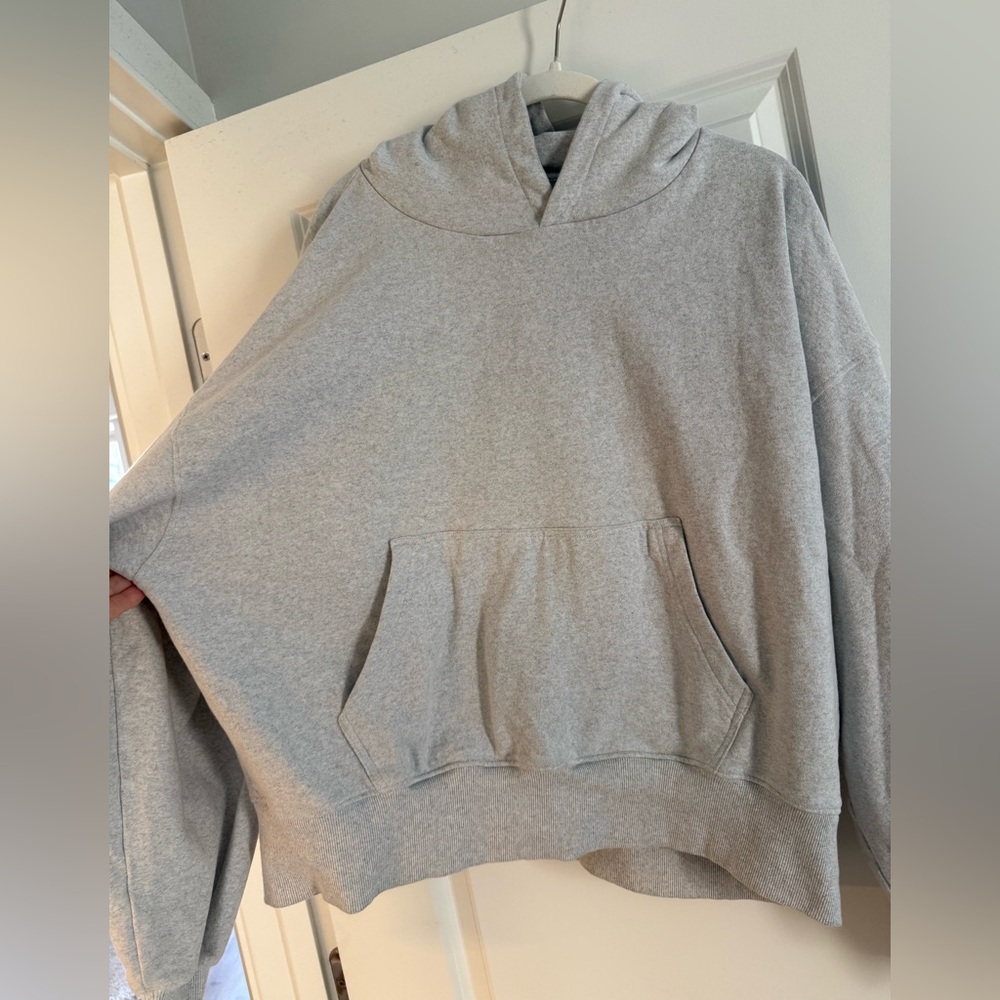 Daily Drills Heather Grey Terry Hoodie